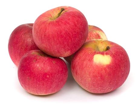 omenat, punainen, hedelmät, syödä Niderlander - Dreamstime