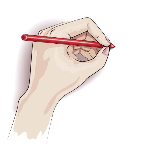 käsi, kynä, kirjoittaa, sormet, lyijykynä Valiva