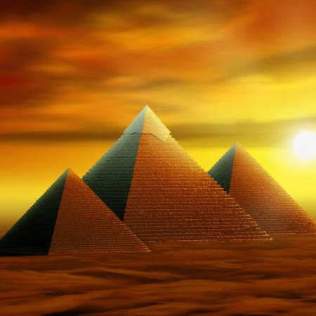 egipto, rakennukset, hiekka Andreus - Dreamstime