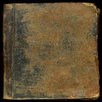 kirja, kansi, vanha, ruskea Christopher King (Wingnutdesigns)