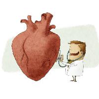 sydän, lääkäri, ota, punainen, stetoskooppi Jrcasas
