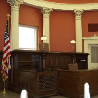 huone, tuomioistuin, kirjoituspöytä, toimisto, lippu Ken Cole - Dreamstime