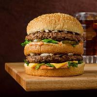 Pixwords Kuva Burger, hampurilainen, voileipä, ruoka, syödä Foodio