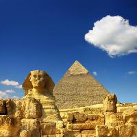 taivas, pilvi, pyramidi, sfinx Mikhail Kokhanchikov - Dreamstime