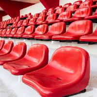 Pixwords Kuva istuimet, punainen, tuoli, tuolit, stadion, penkki Yodrawee Jongsaengtong (Yossie27)