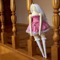 nukke, Barbie, puu, portaat, nukke Irinavk